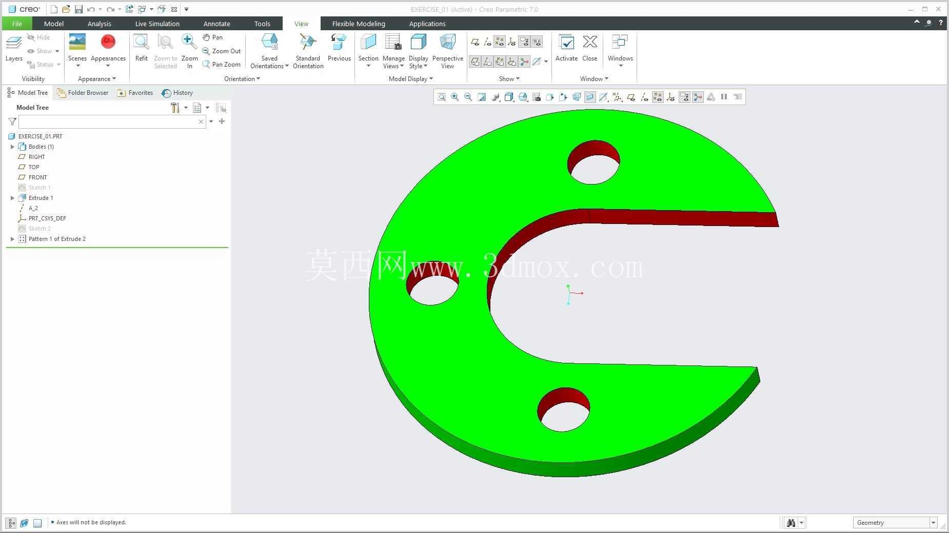�� Creo PTC ��ʵ�� 200 �� Modele 3D