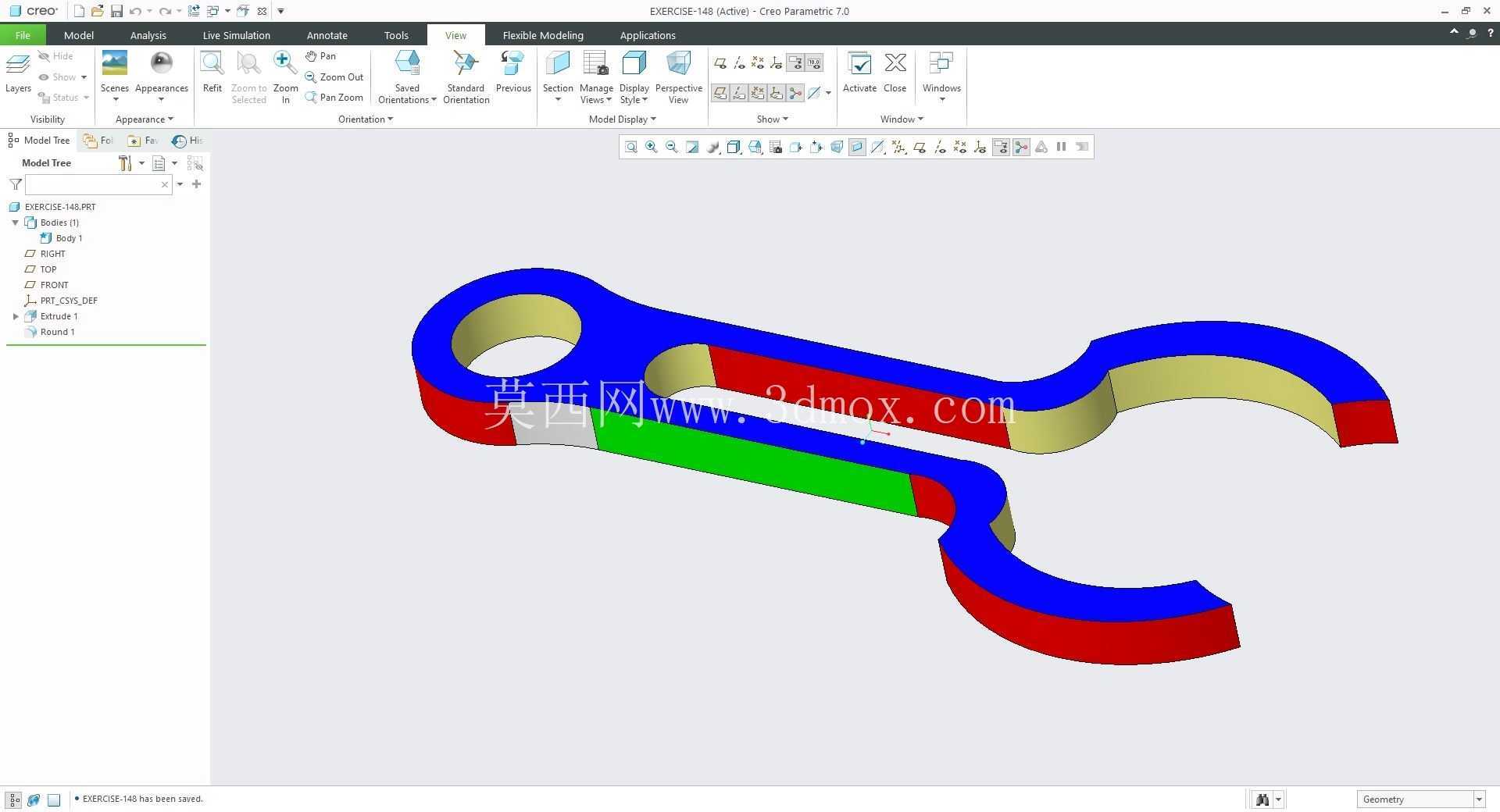 �� Creo PTC ��ʵ�� 200 �� Modele 3D