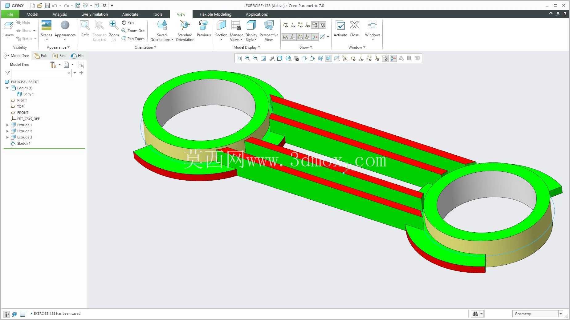 �� Creo PTC ��ʵ�� 200 �� Modele 3D