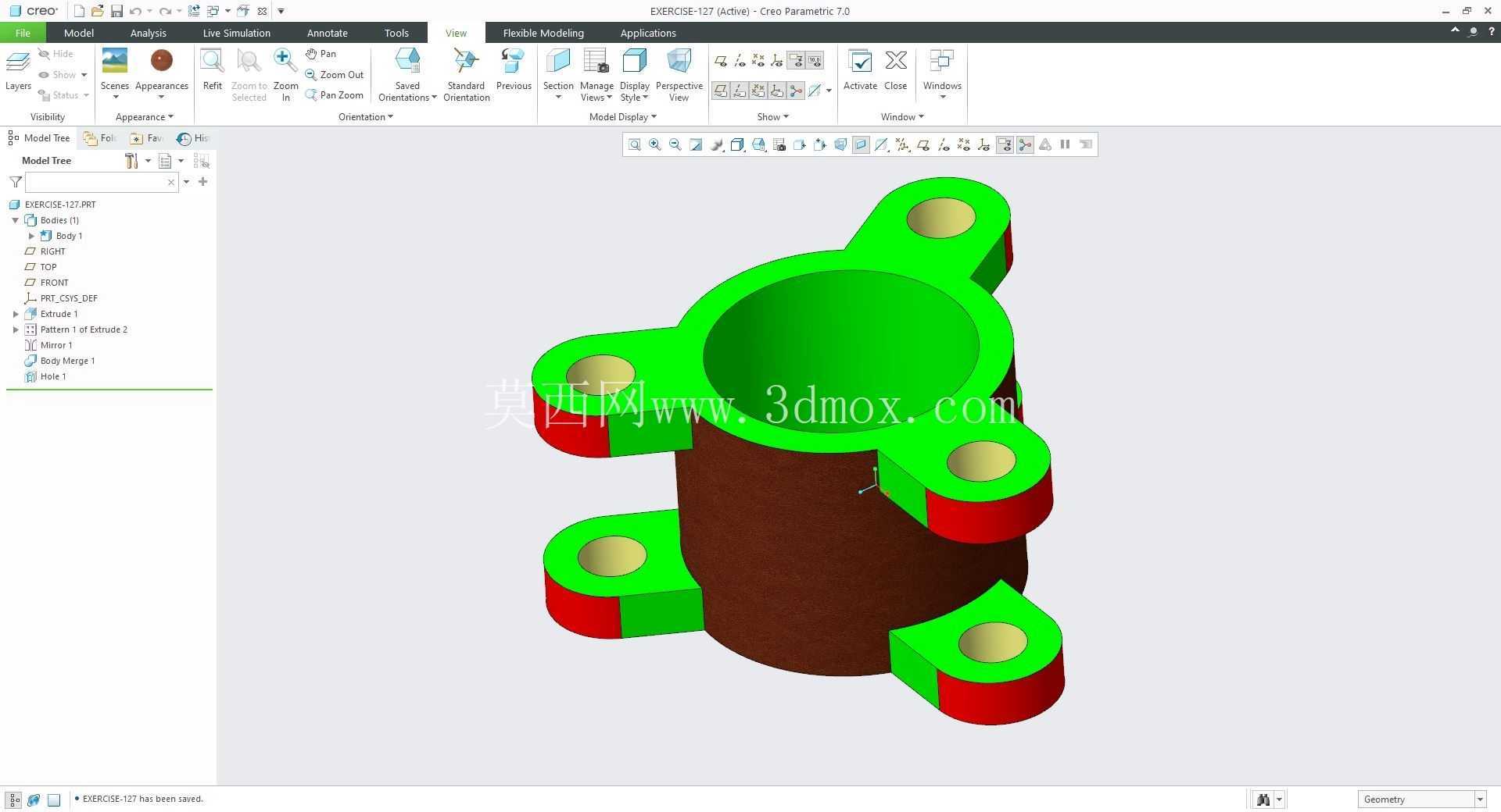 �� Creo PTC ��ʵ�� 200 �� Modele 3D