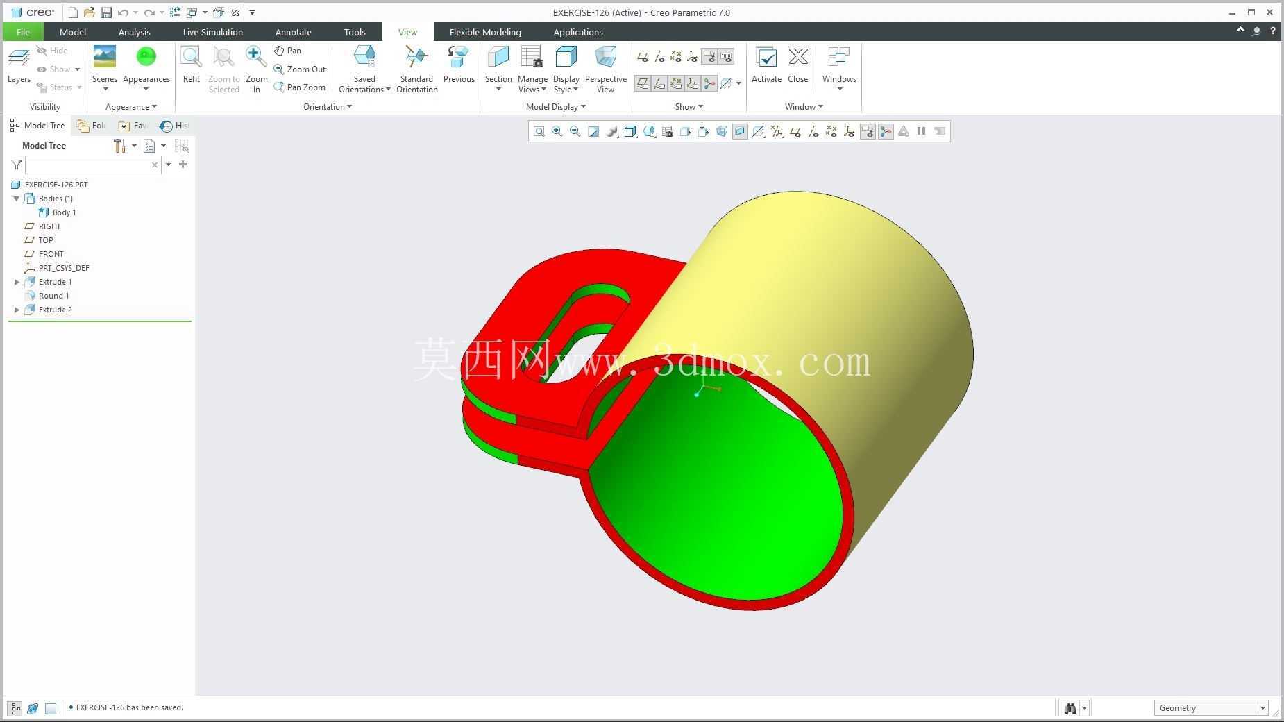 �� Creo PTC ��ʵ�� 200 �� Modele 3D