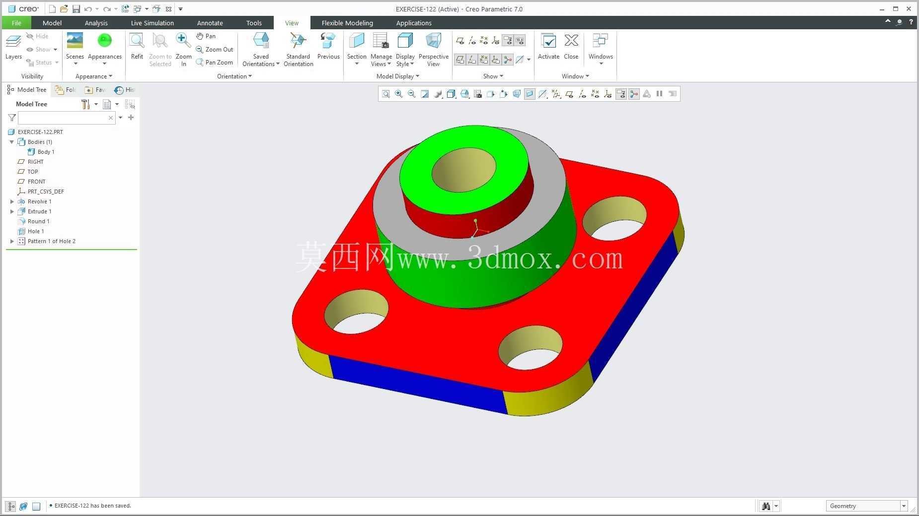 �� Creo PTC ��ʵ�� 200 �� Modele 3D