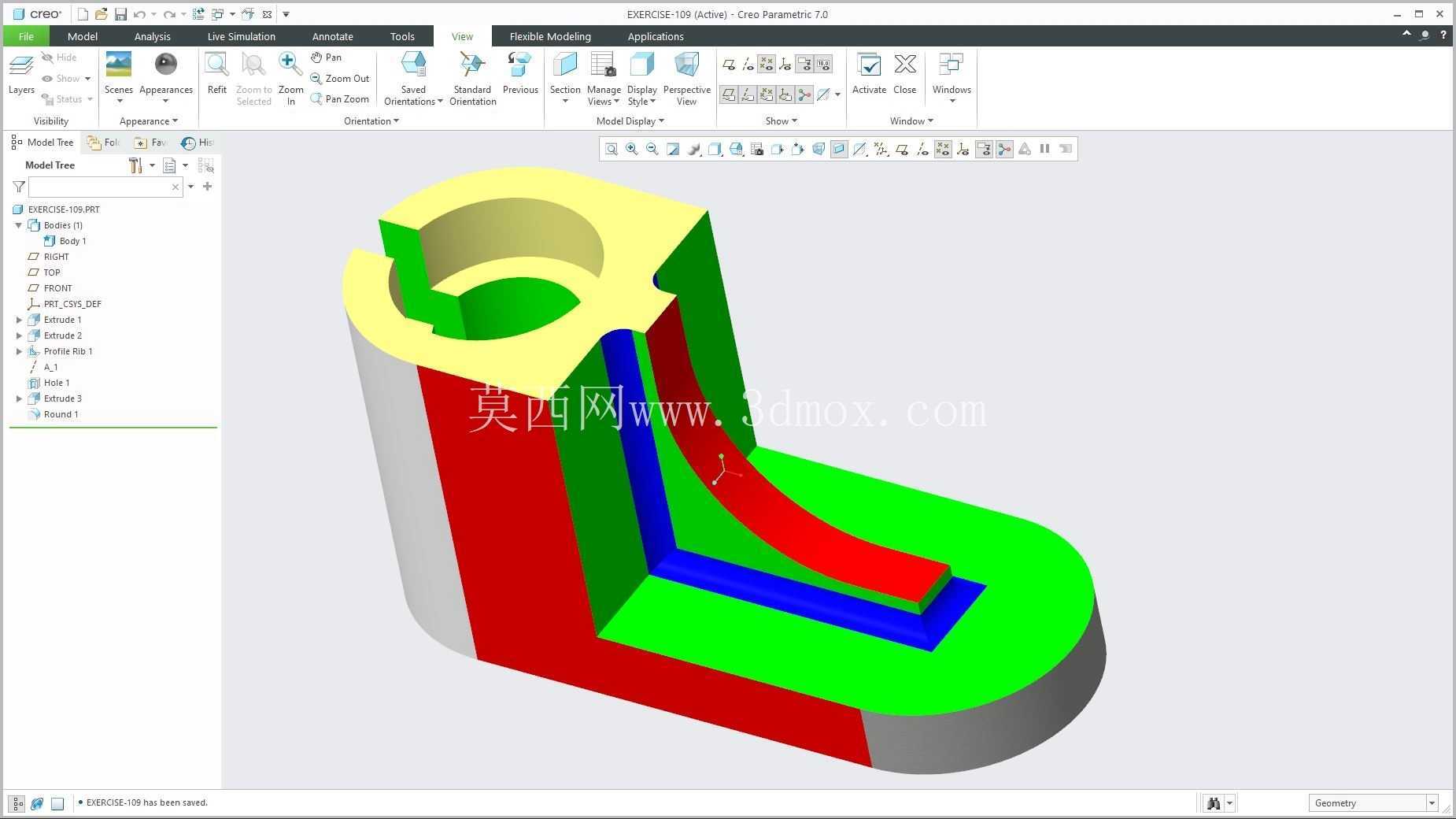 �� Creo PTC ��ʵ�� 200 �� Modele 3D