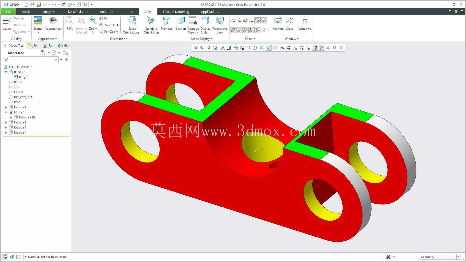 �� Creo PTC ��ʵ�� 200 �� Modele 3D