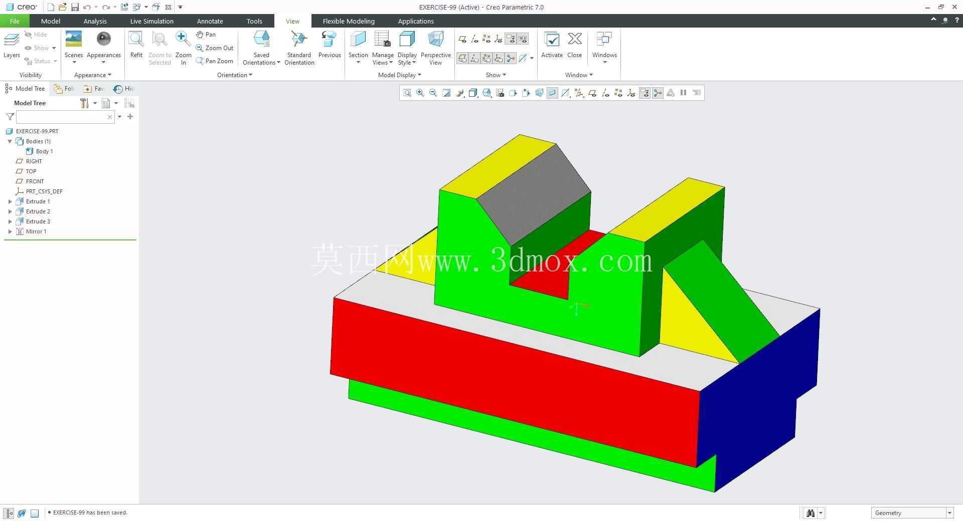 �� Creo PTC ��ʵ�� 200 �� Modele 3D