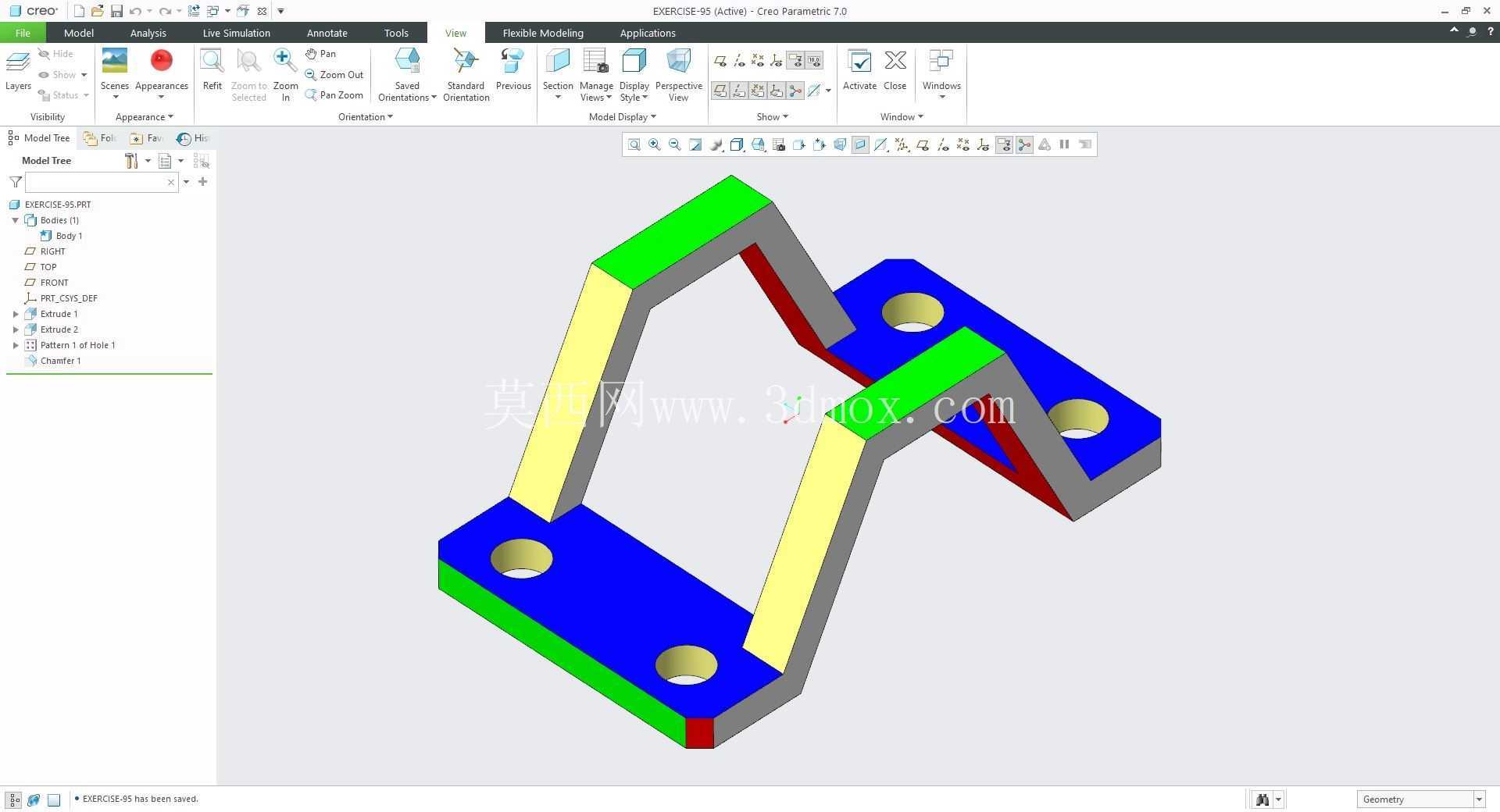 �� Creo PTC ��ʵ�� 200 �� Modele 3D
