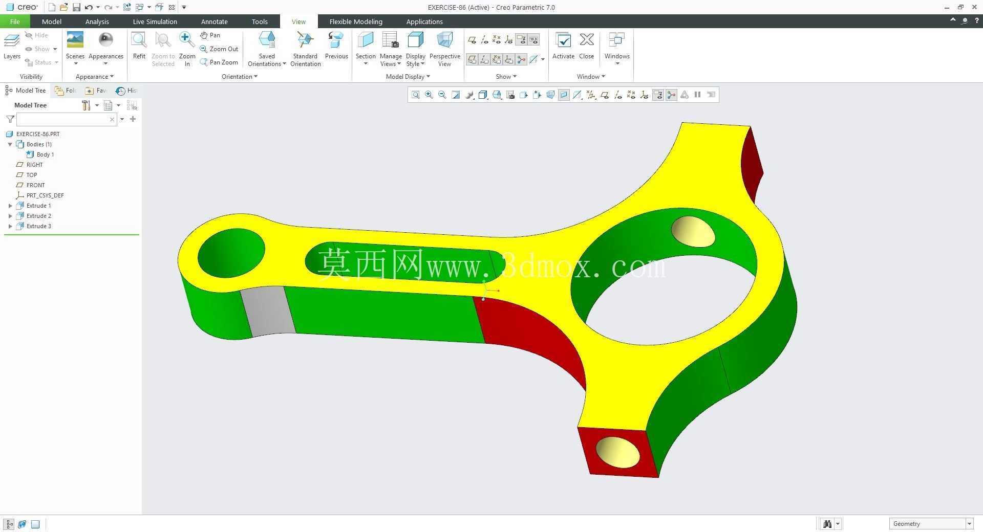 �� Creo PTC ��ʵ�� 200 �� Modele 3D