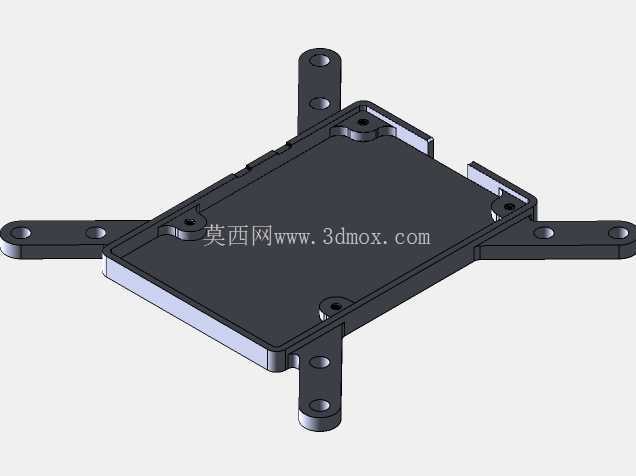 Raspberry Pi 4 B 型 VESA 保护壳
