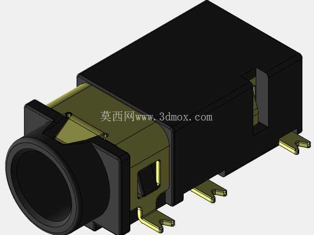 PJ311D (PJ-311D) SMD PCB 安装 3.5 毫米音频插孔母插座