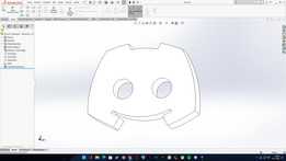 DISCORD 徽标 3D