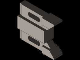 Bloque localizador en V