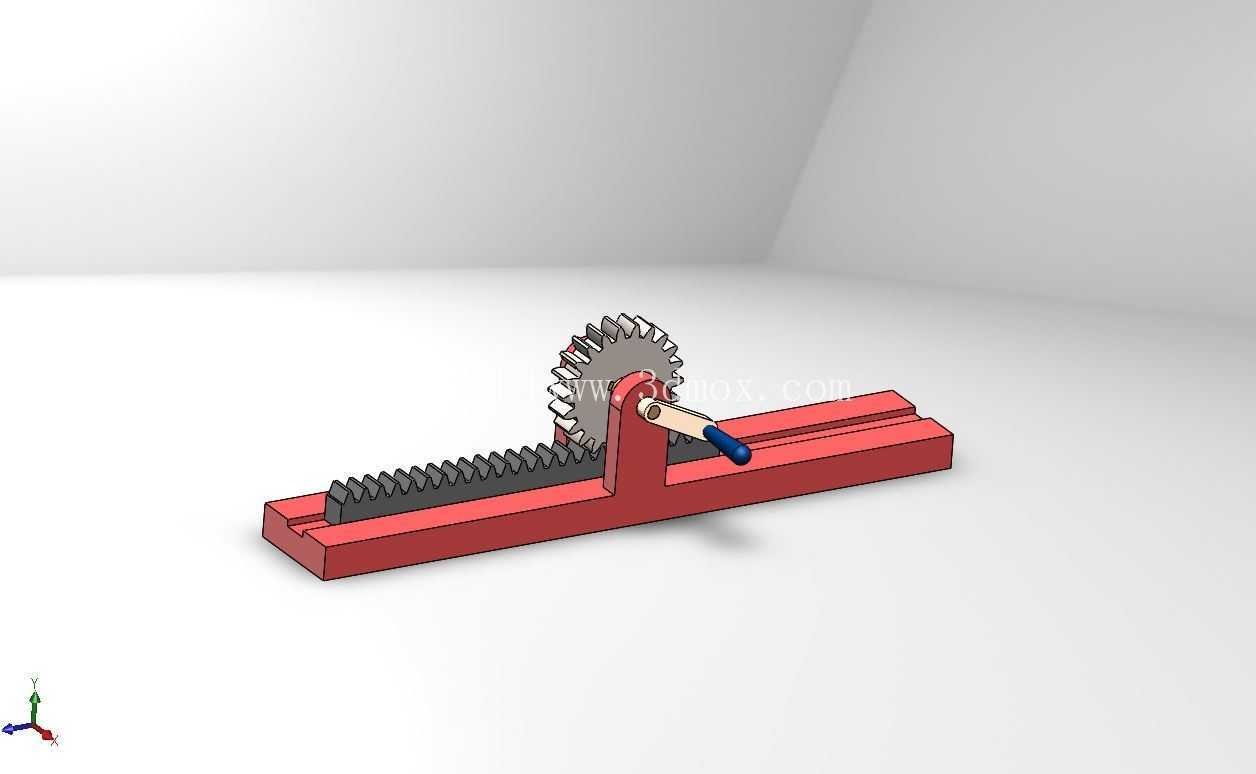 Kremayer - Pinyon Sisteminin Anlat?m? �� Detayl? Solidworks Montaj ?izimi