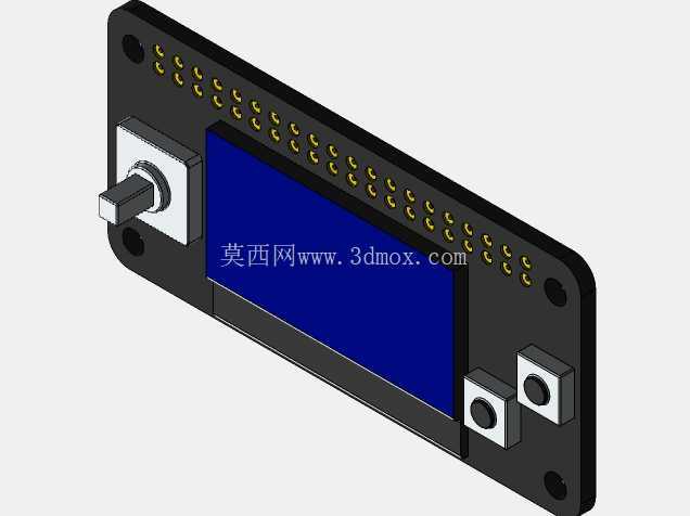 Adafruit 128x64 OLED 引擎盖