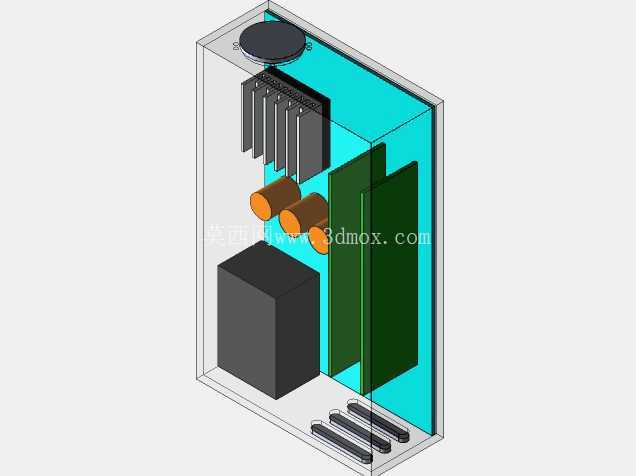 应用外部风扇的 CFD 示例