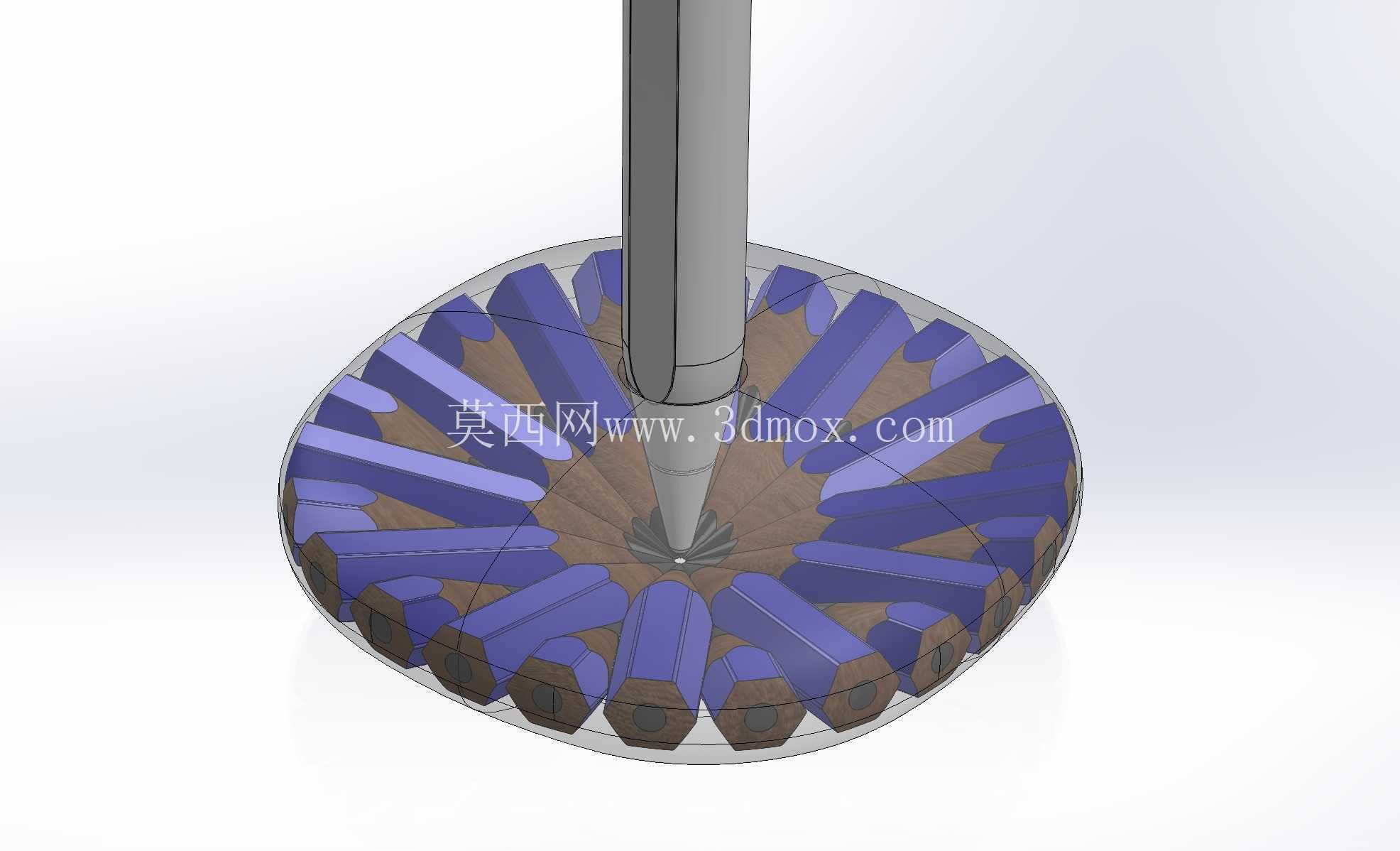 Stratasys J55 | \"Pebble\" Studies_01-触控笔支架