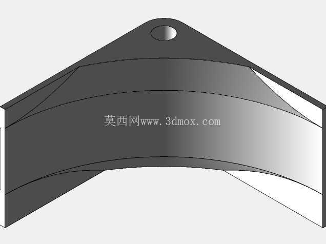 联力全塔式机箱3D钣金件