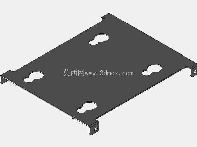 联力全塔式机箱3D钣金件