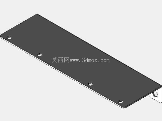 联力全塔式机箱3D钣金件