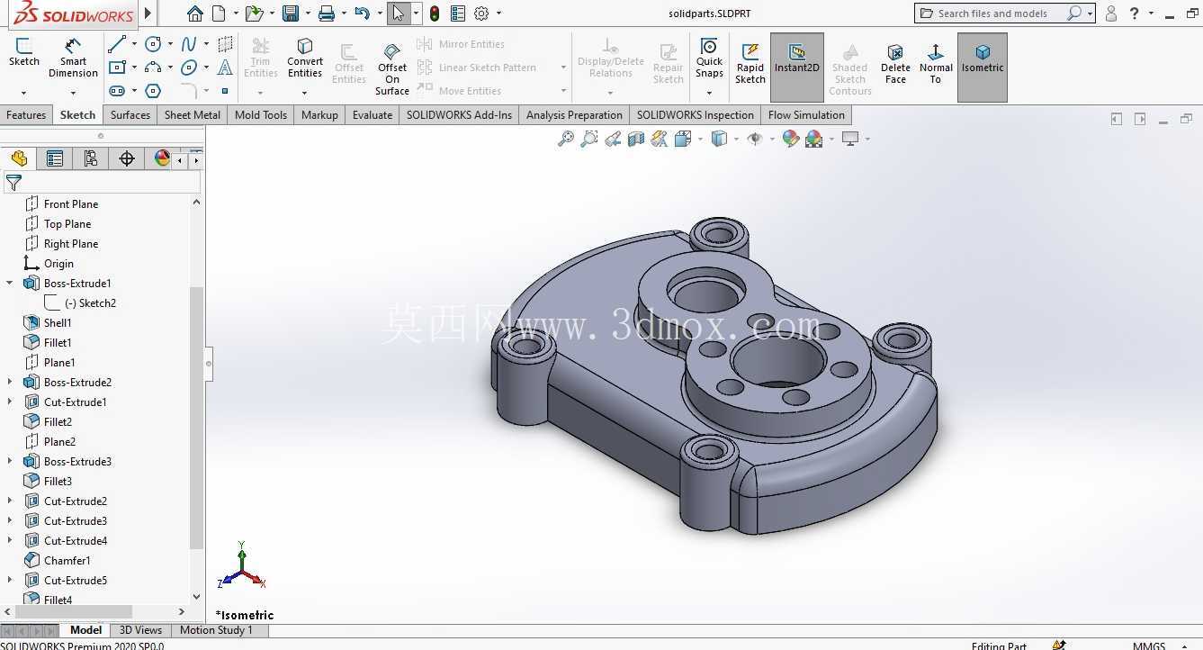 Solidworks �����е�ʵ�����
