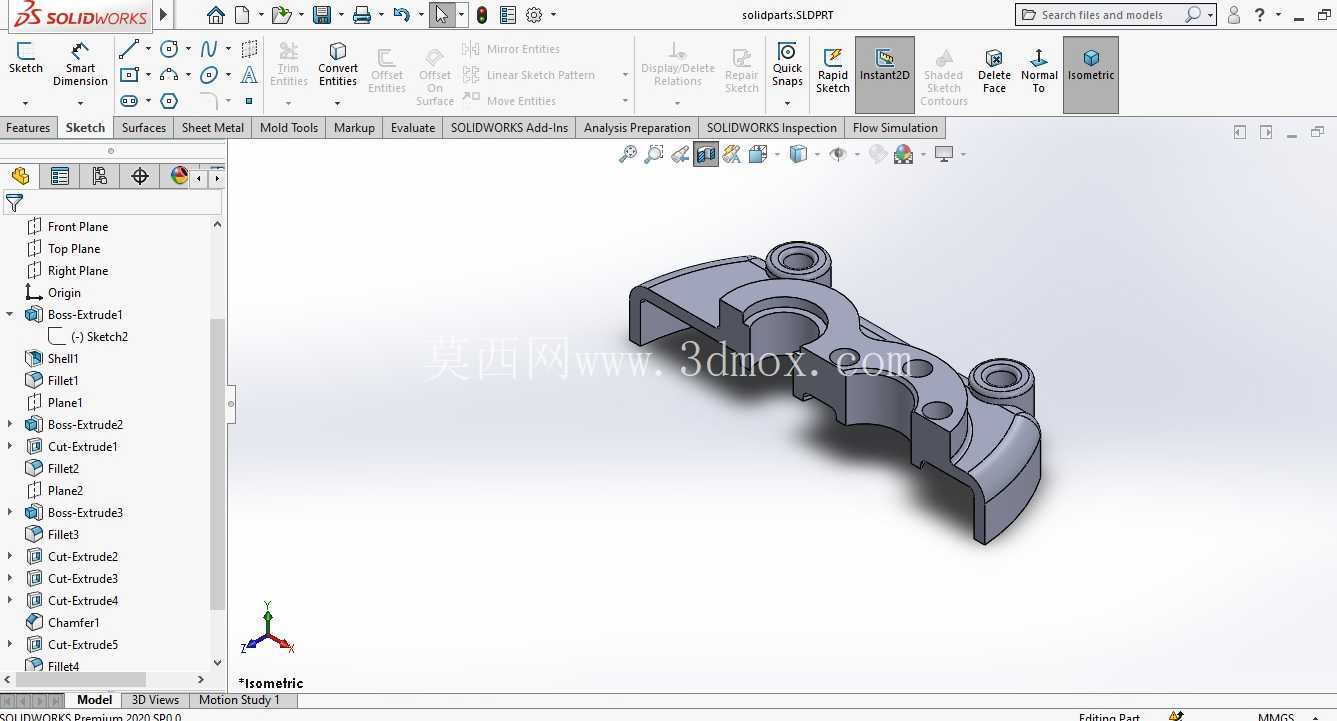 Solidworks �����е�ʵ�����