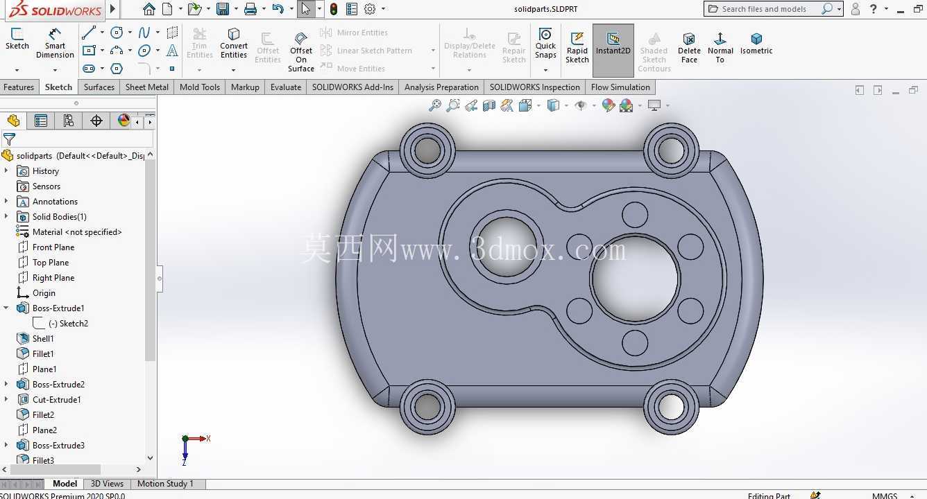 Solidworks �����е�ʵ�����