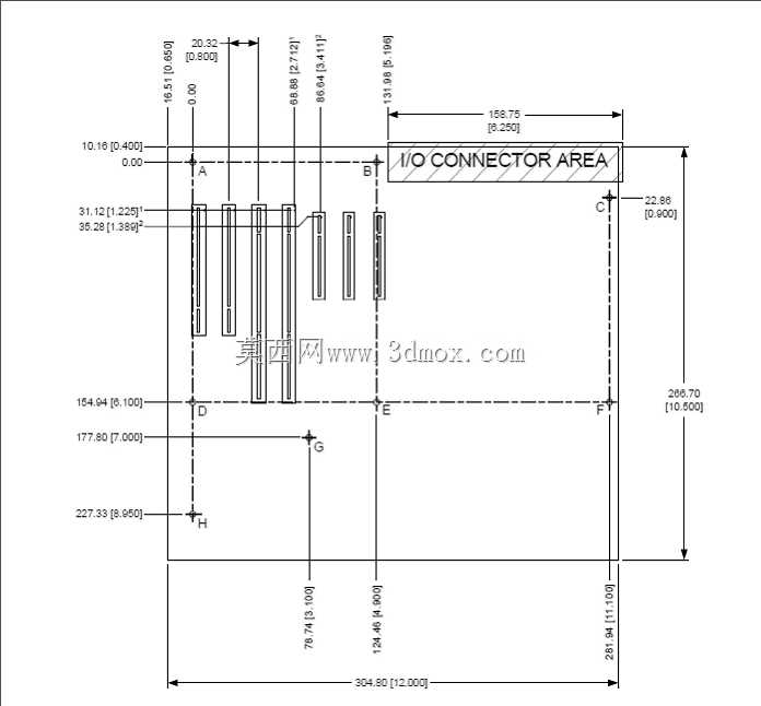 ITX MATX ATX EEB with PCI-E Standard Models (lightweight) with files 主板轻量化尺寸规格建模附手册