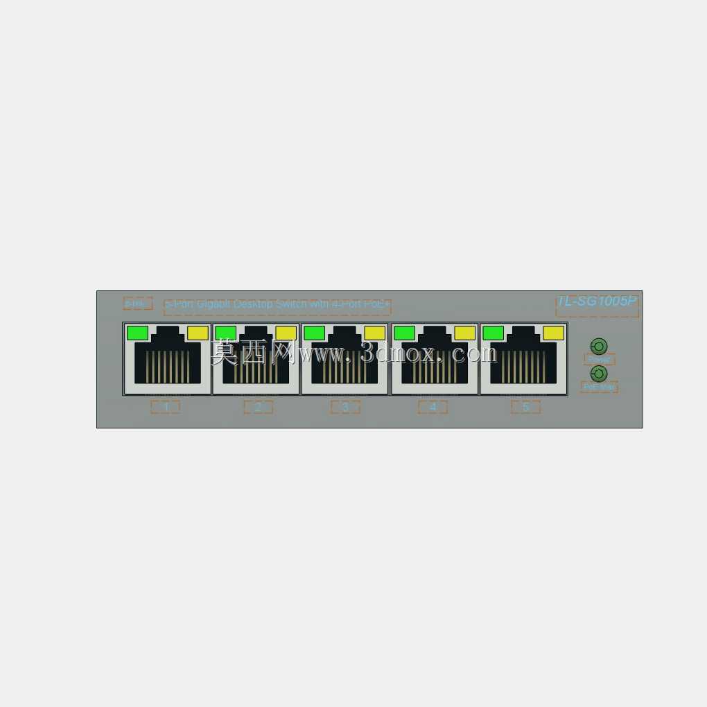 tp-link TL-SG1005P 4端口PoE+交换机