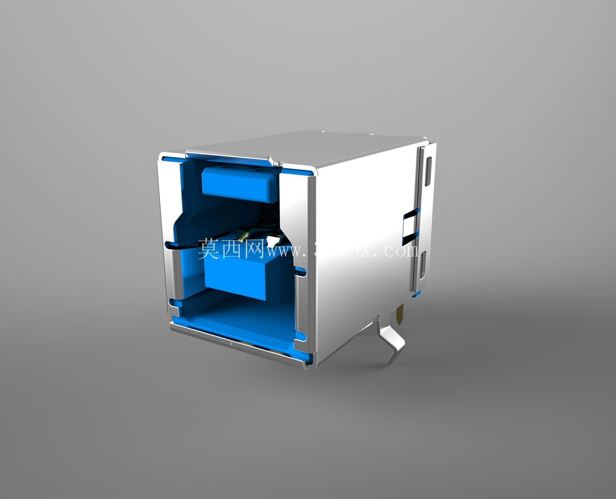 USB3.0 typeB MOLEX �˿� USB B �ͽӿ�