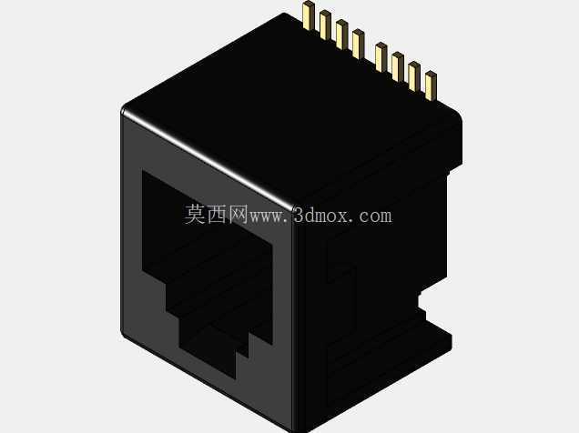 RJ45立式SMD
