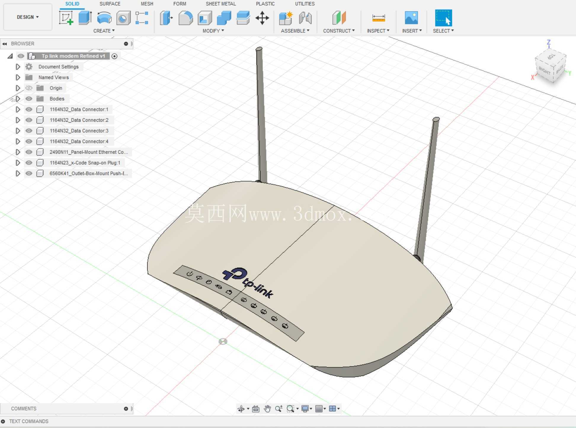 TP 链路调制解调器路由器(300Mbps 无线 N ADSL2+)