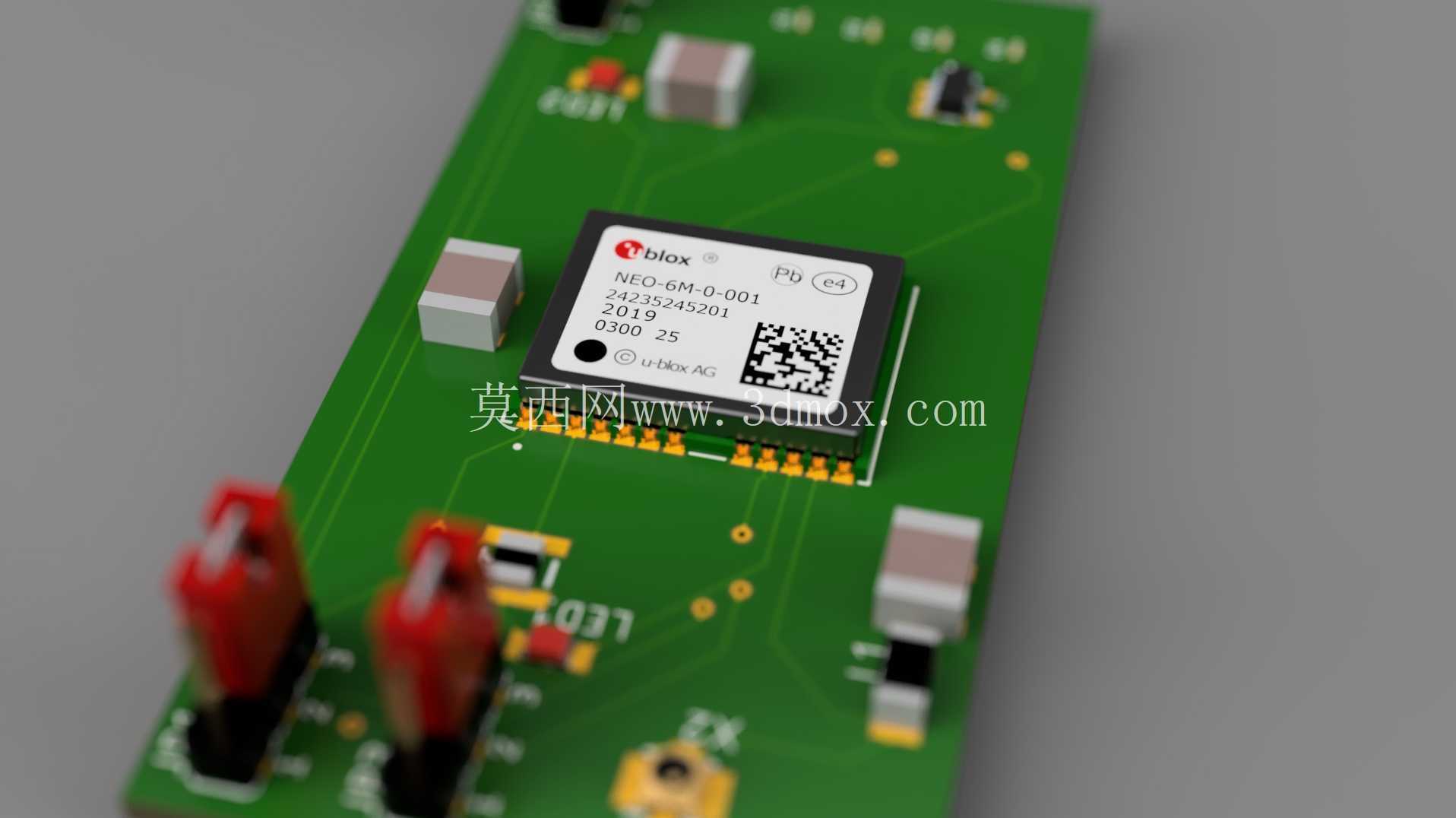 U Blox NEO-6M-0-001GPS芯片