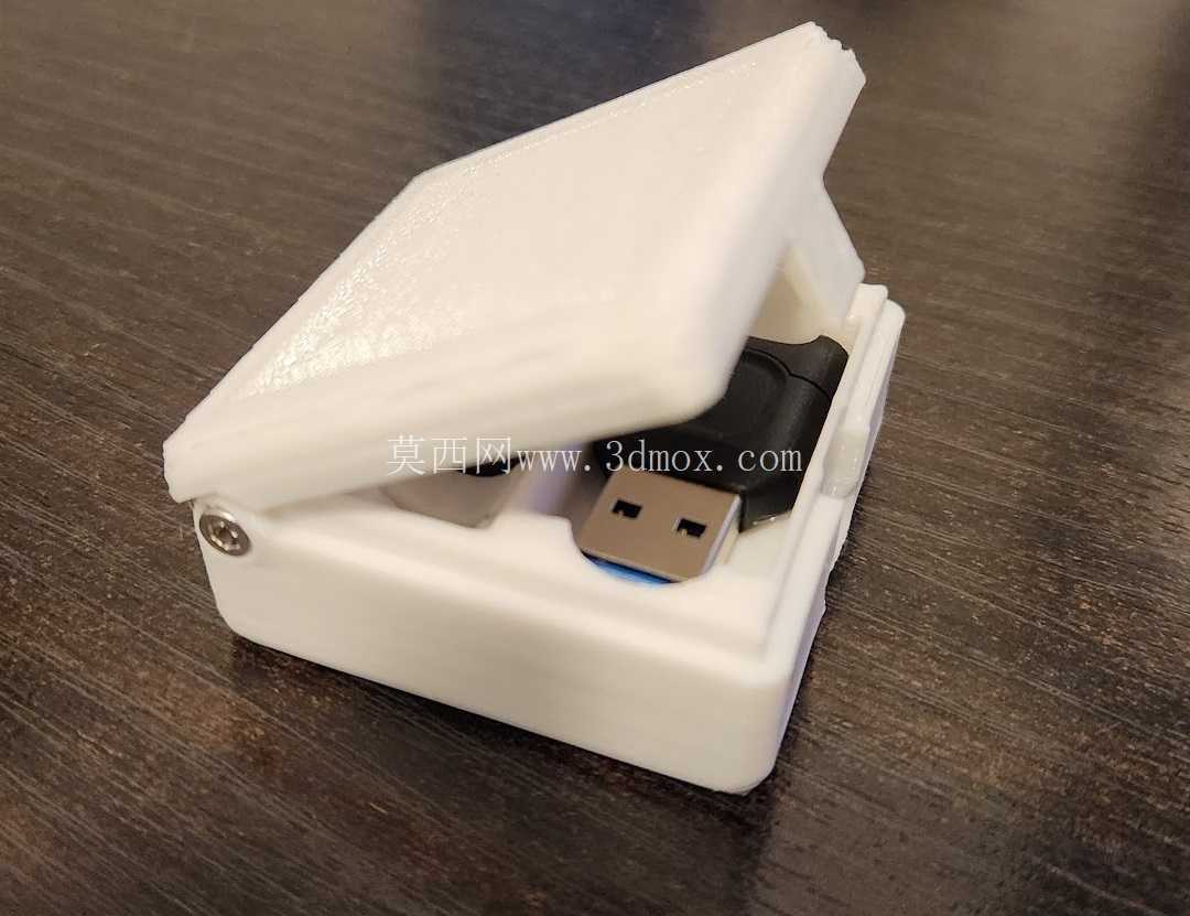 带盖 MicroSD 卡座盒
