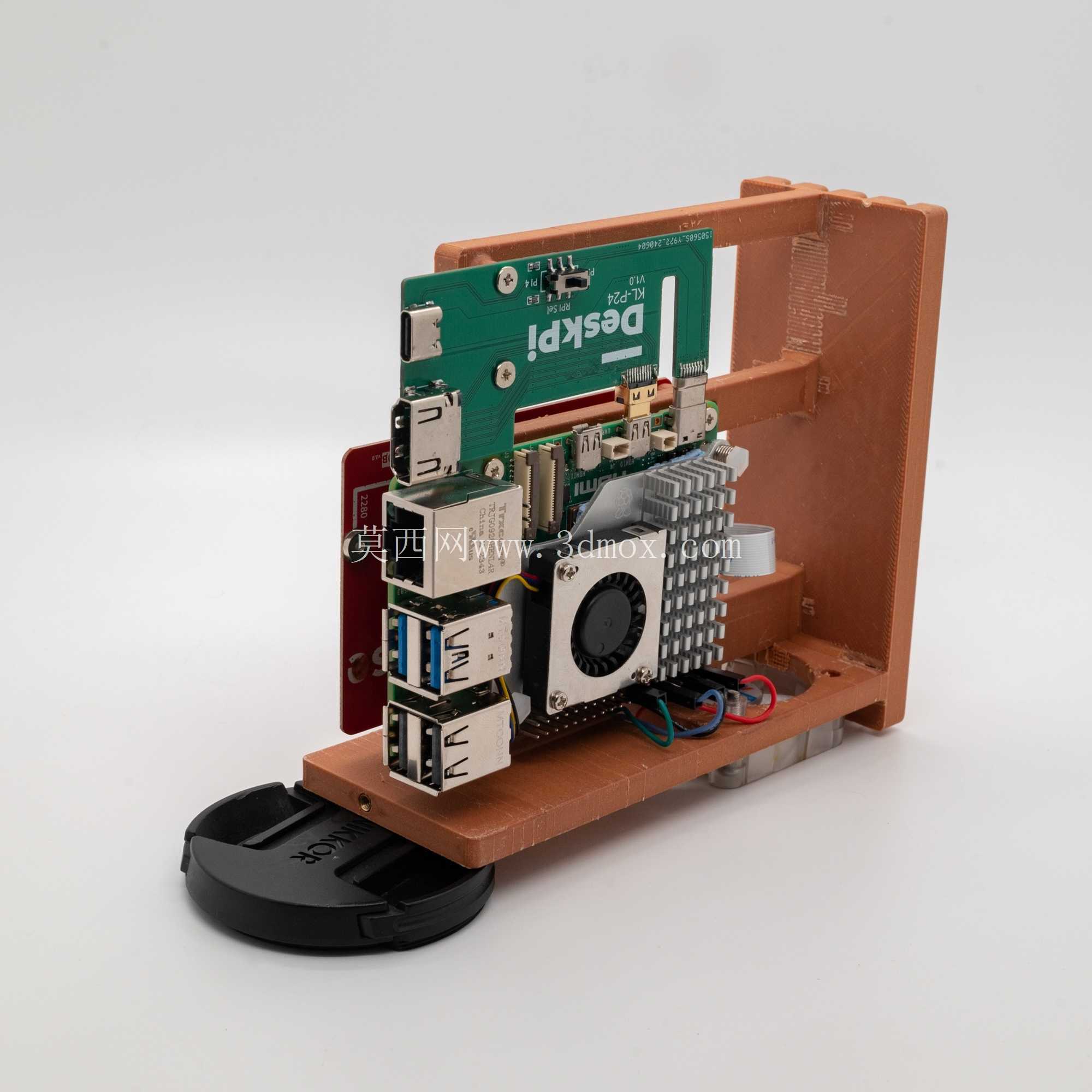 更换 Pi Raspberry Pi 5 3D 打印外壳