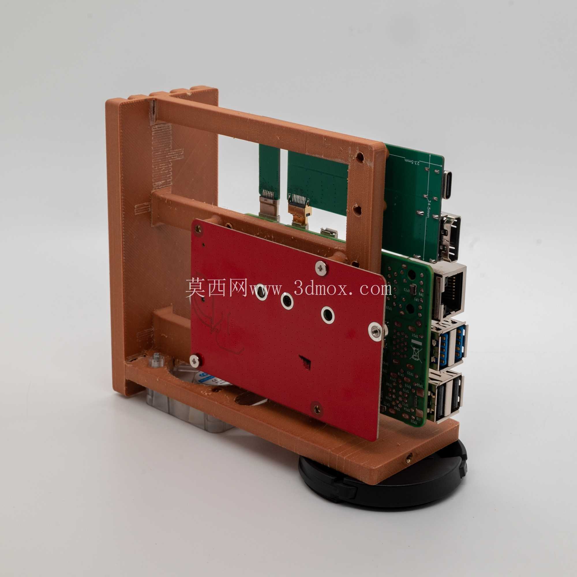 更换 Pi Raspberry Pi 5 3D 打印外壳