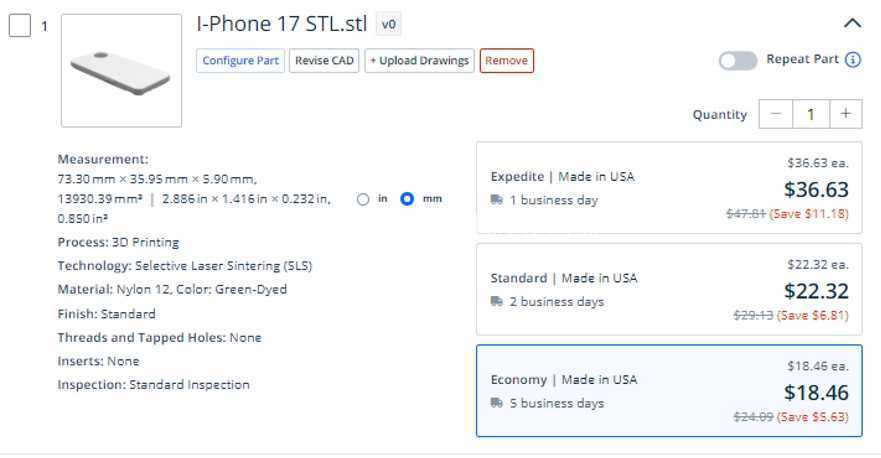 I-Phone 17 个人型号钥匙扣定价