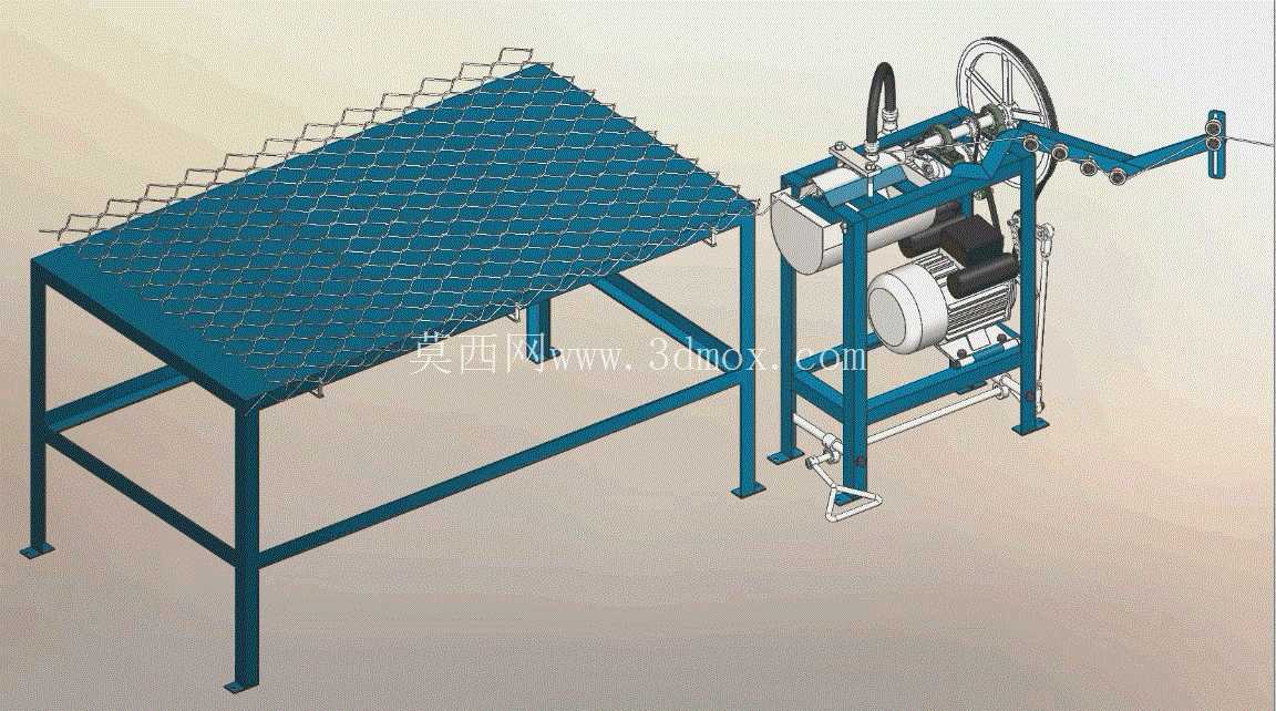 MAQUINA PARA FABRICAR MALLA CICLONICA - ��������