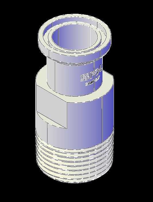������ 21mp 3/4\�� MNPTxTri-Clamp BPE SPX