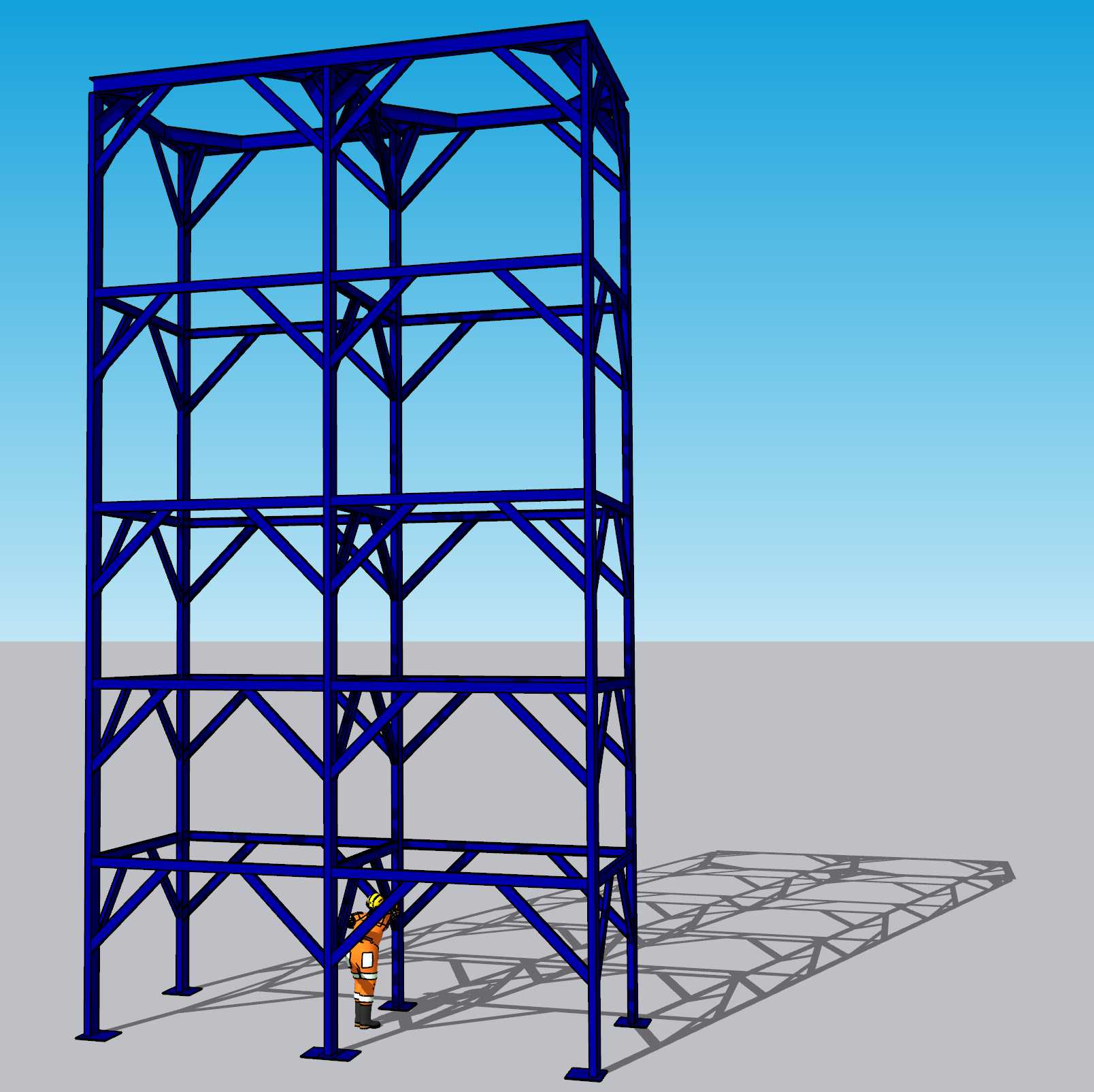 ��λ���޽ṹ |  ESTRUCTURA PARA EL SOPORTE DE TANQUES ELEVADOS��