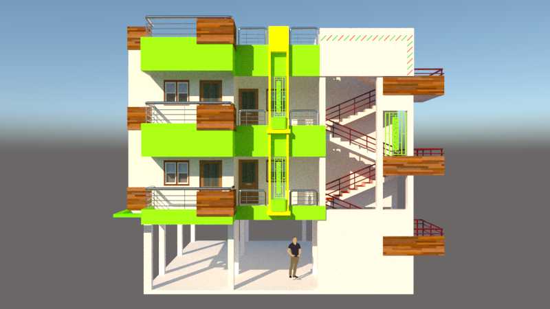 2 BHK 1000 ƽ����