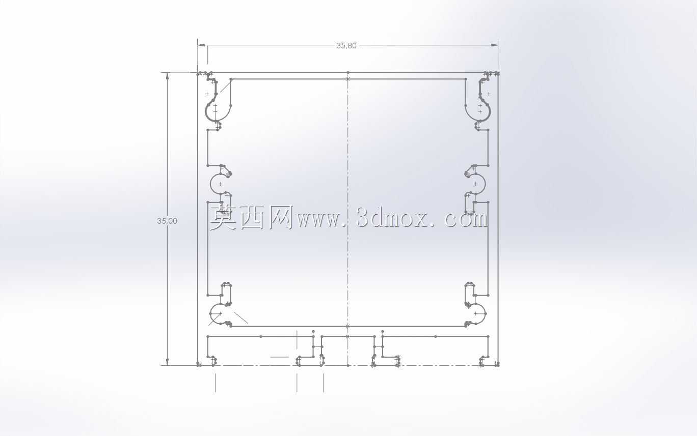 A48 LED���Ͳģ�35.8x35mm��