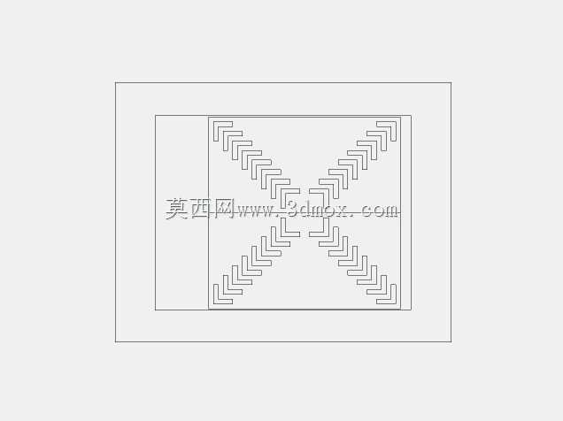 方阵内的天角