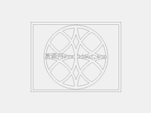 DXF lazeer kesim desen