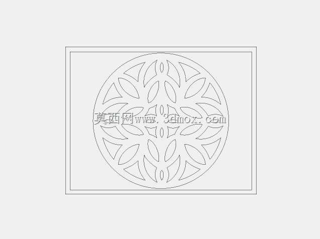 DXF lazeer kesim desen