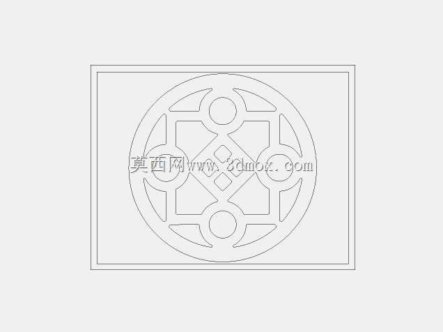 DXF lazeer kesim desen