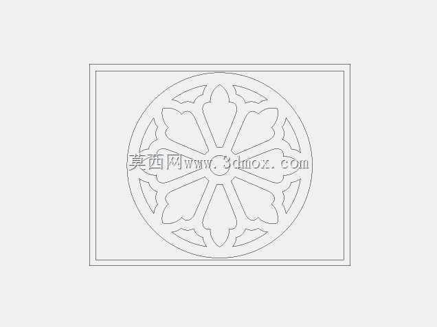 DXF lazeer kesim desen
