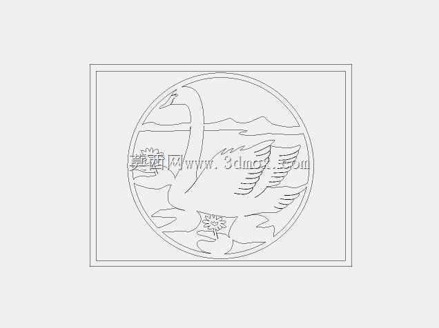 DXF lazeer kesim desen