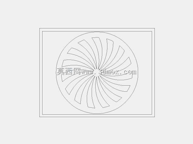 DXF lazeer kesim desen