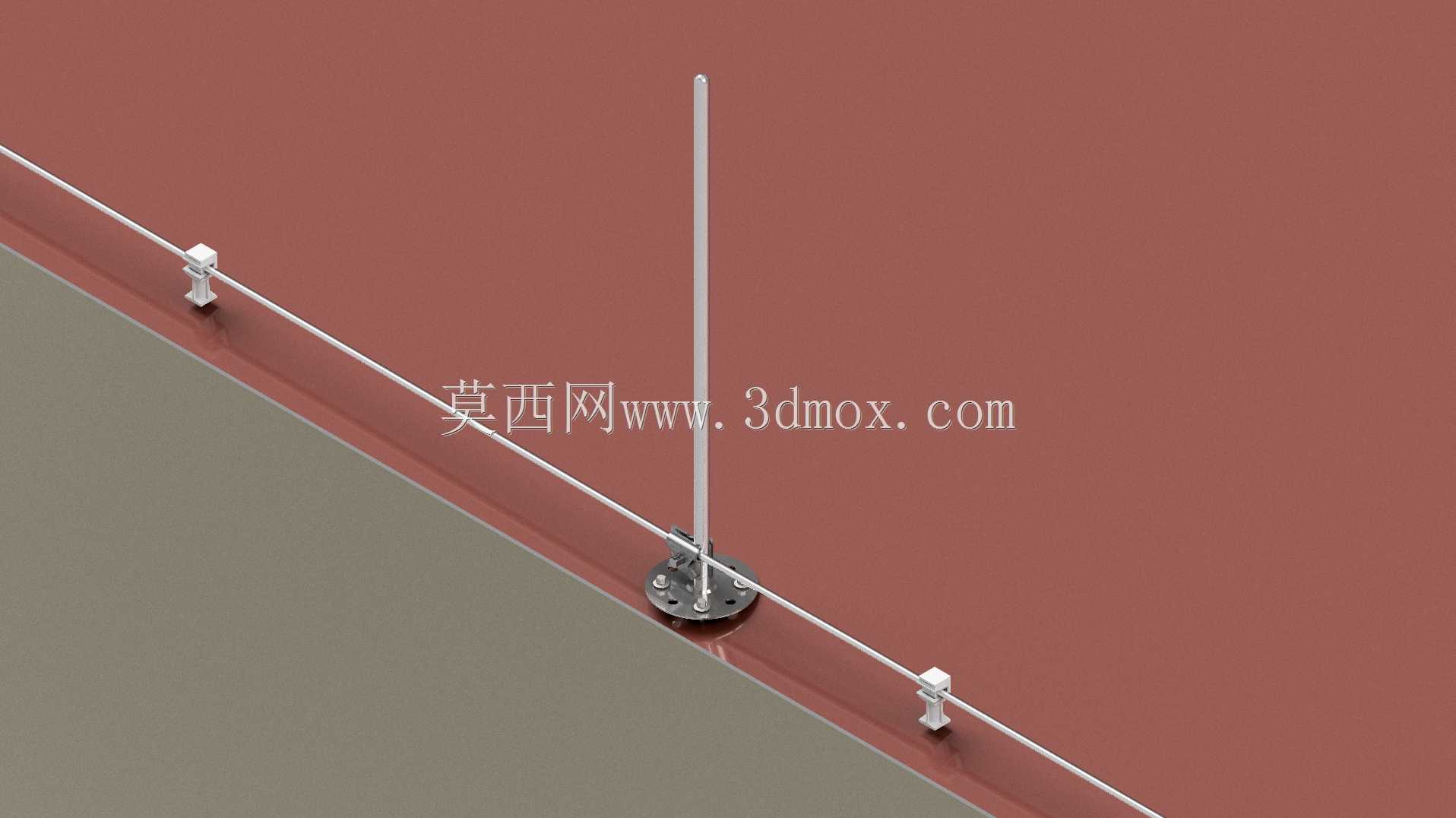 ��ֹ���߱���ϵͳ�� alambr��n de acero