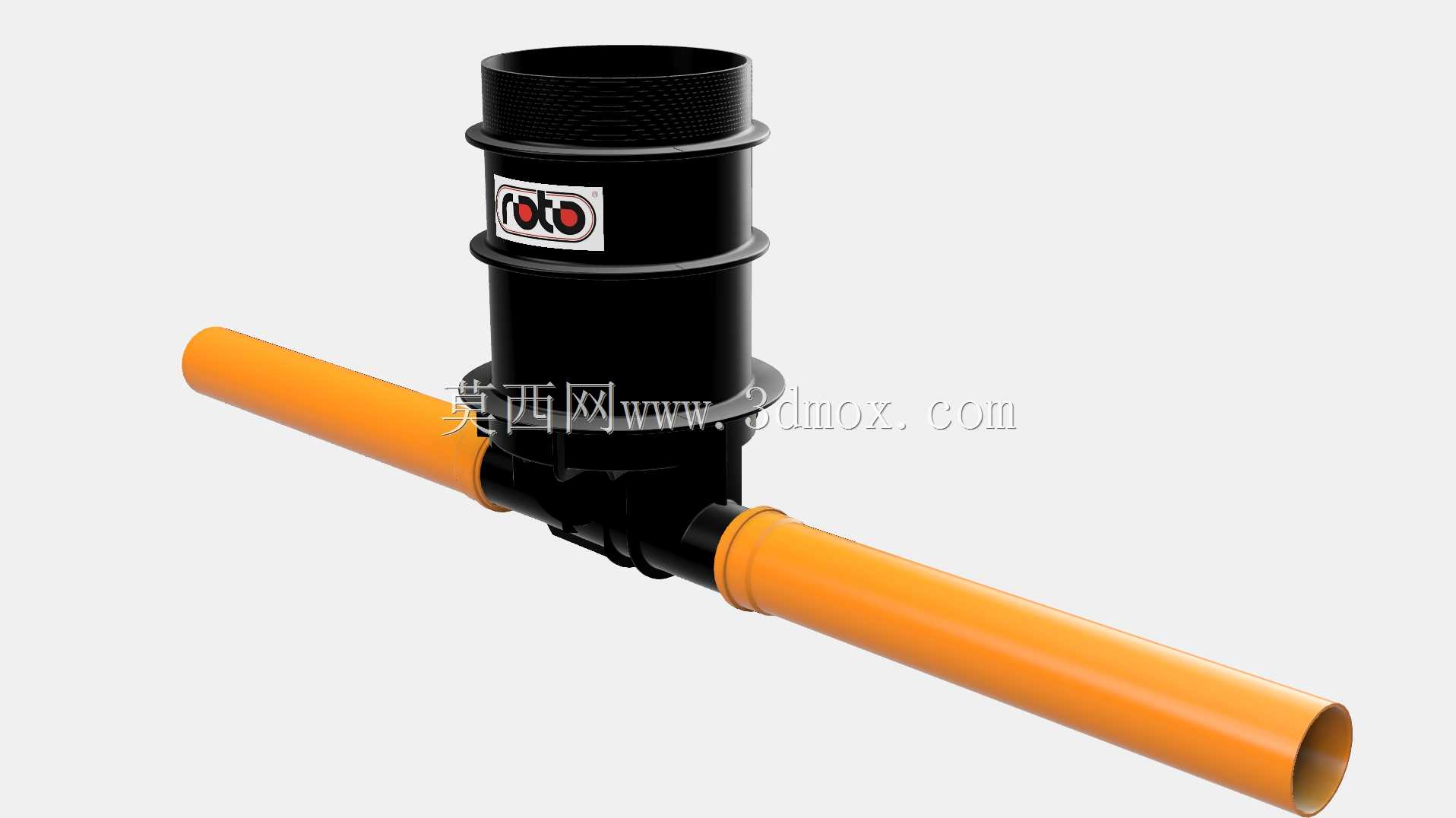 ROTO - 轴 fi600 DWG