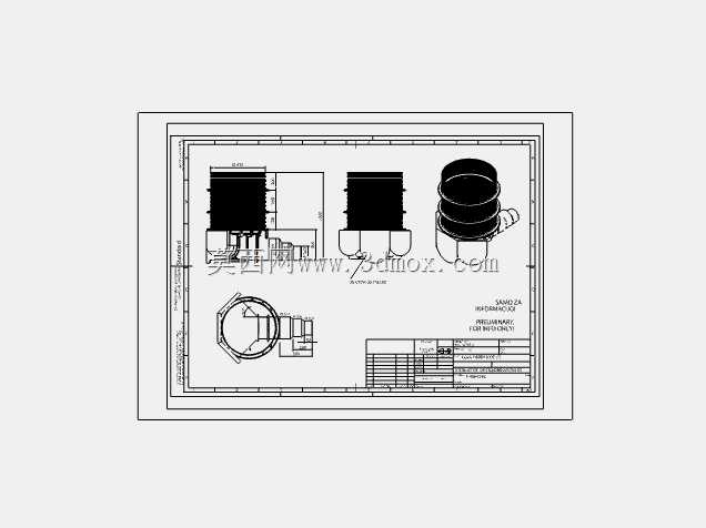ROTO - 轴 fi600 DWG